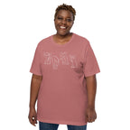 Spine is Flexible Unisex T-Shirt | Pilates Graphic Tee | Bella+Canvas | Black, Turquoise, Mauve