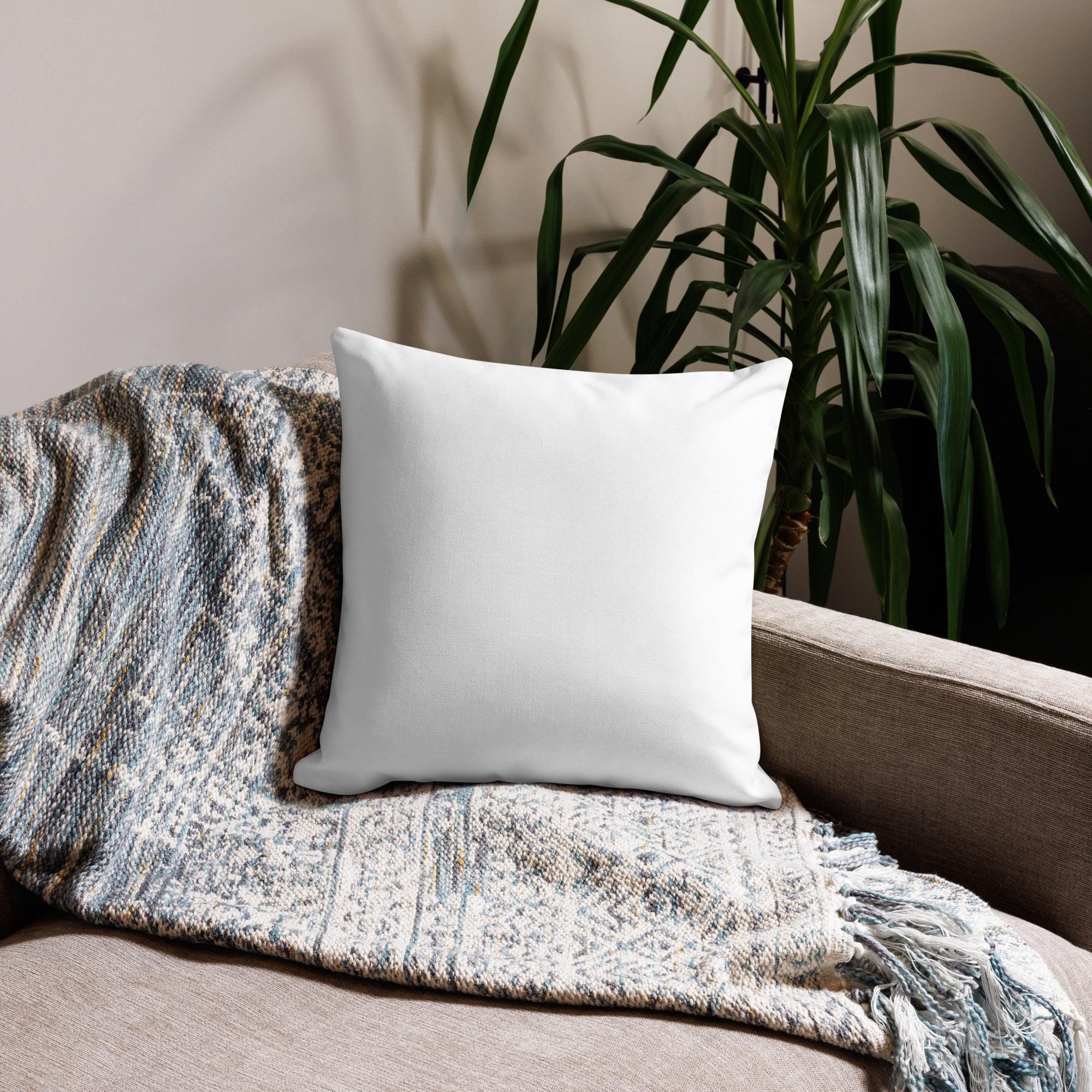 Coastal Fish Throw Pillow | Ocean-Inspired Home Décor | Nautical Accent Cushion